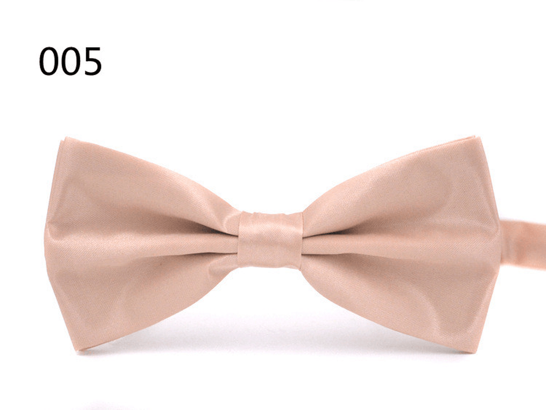 Bright Casual Men'S Solid Color Bow Tie dylinoshop