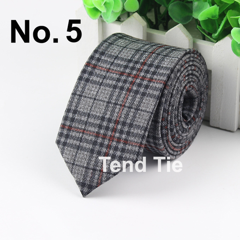 Men'S Tie New Ultra-Narrow Wool Elegant Atmosphere dylinoshop