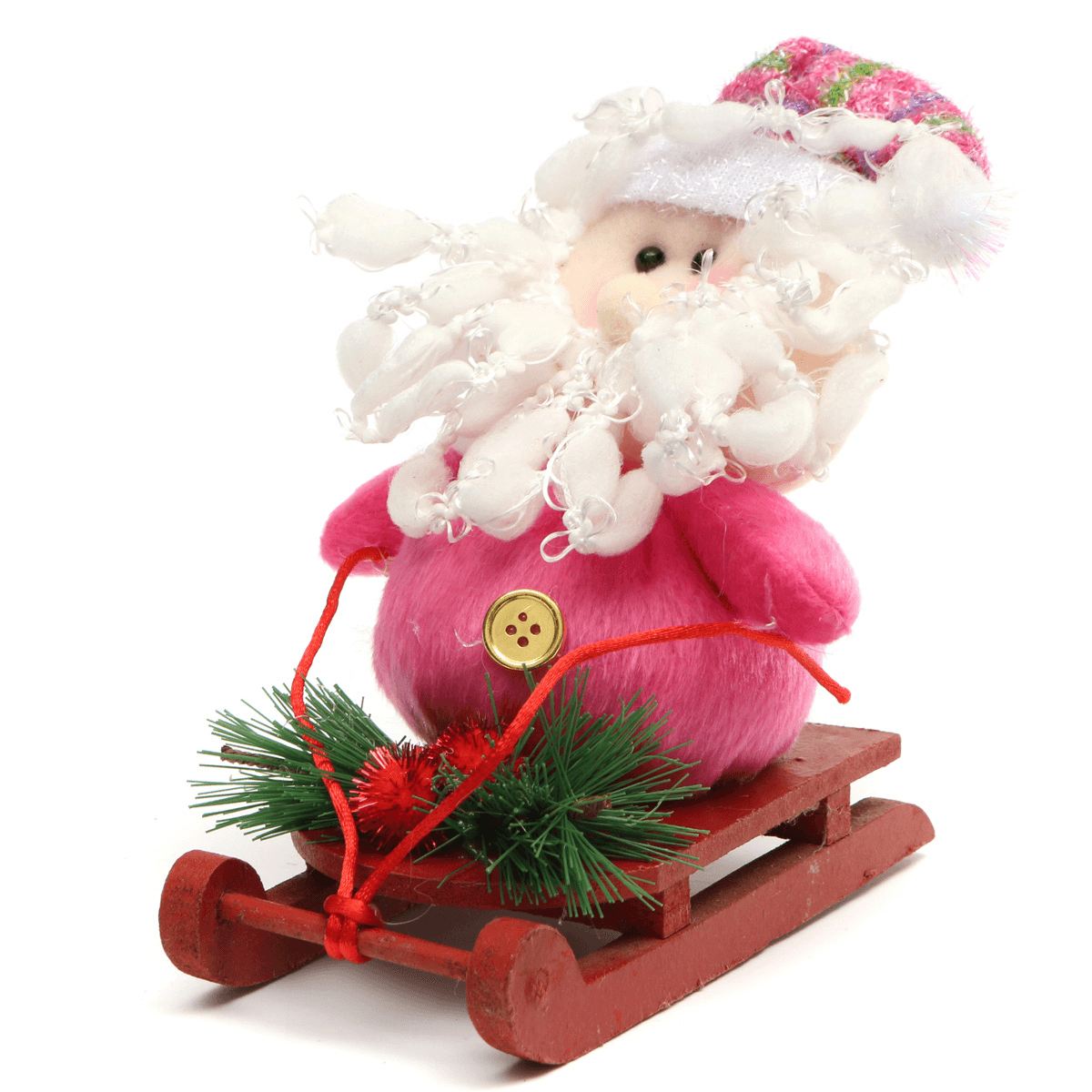 Christmas Santa Clau Snowman Sledding Christmas Party Decor MRSLM