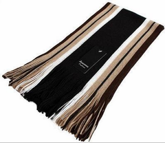 Men'S Striped Scarf Korean Style All-Match dylinoshop