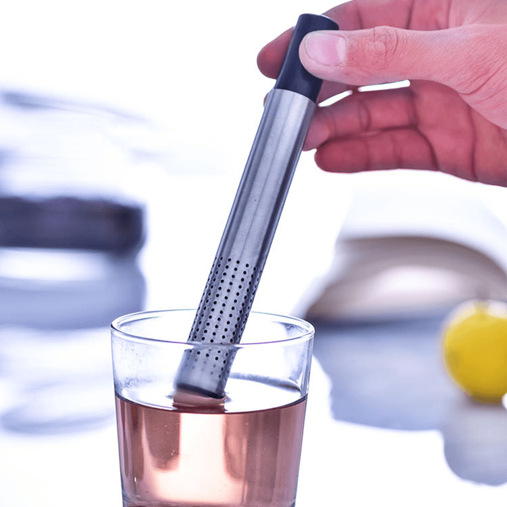 Creative Stainless Steel Tea Filter Tea Strainer Stick Tea Infuser Portable Tea Coffee Teapot Filter MRSLM