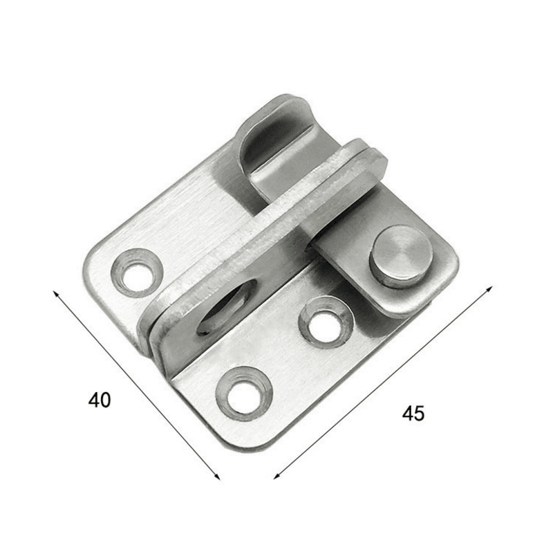 Stainless Steel Muti Purpose Door Lock Buckle Sliding Lock Bolt Latch Hasp for Window Door Gate Safe MRSLM