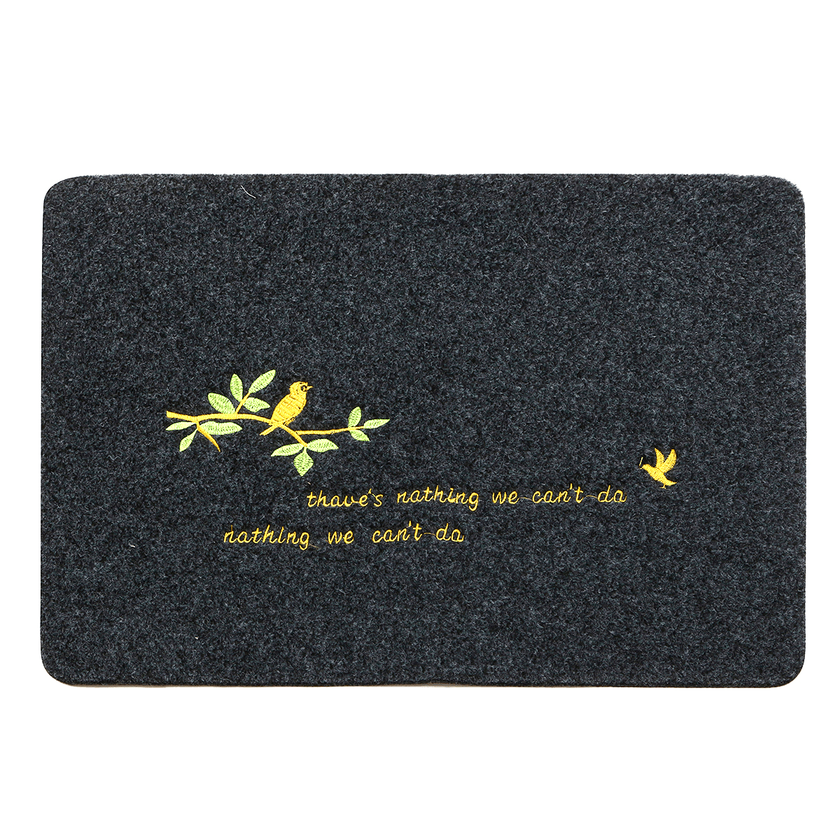 Waterproof Carpet Non Slip Door Floor Carpet Rug Bath Mat Home Kitchen Bathroom MRSLM