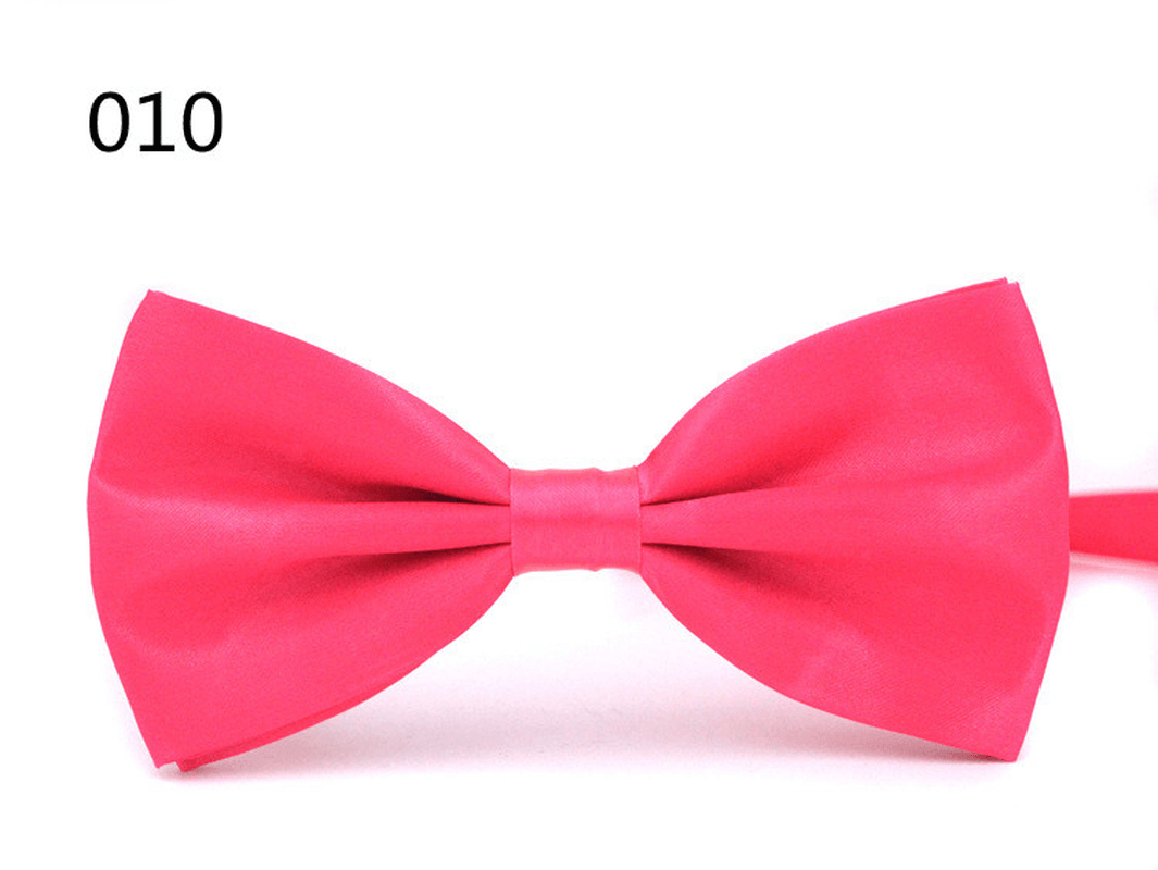 Bright Casual Men'S Solid Color Bow Tie dylinoshop