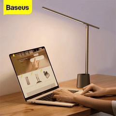 Baseus Smart LED Desk Lamp Eye Protect Study Dimmable Office Light Foldable Table Lamp Smart Adaptive Brightness Bedside Lamp for Read MRSLM