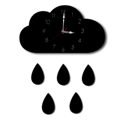 Cloud Wall Clock Home Cartoon Living Room Creative Wall Clock MRSLM