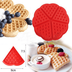 Heart Love Shape Silicone Waffle Mold Mould Cake Baking Mold MRSLM