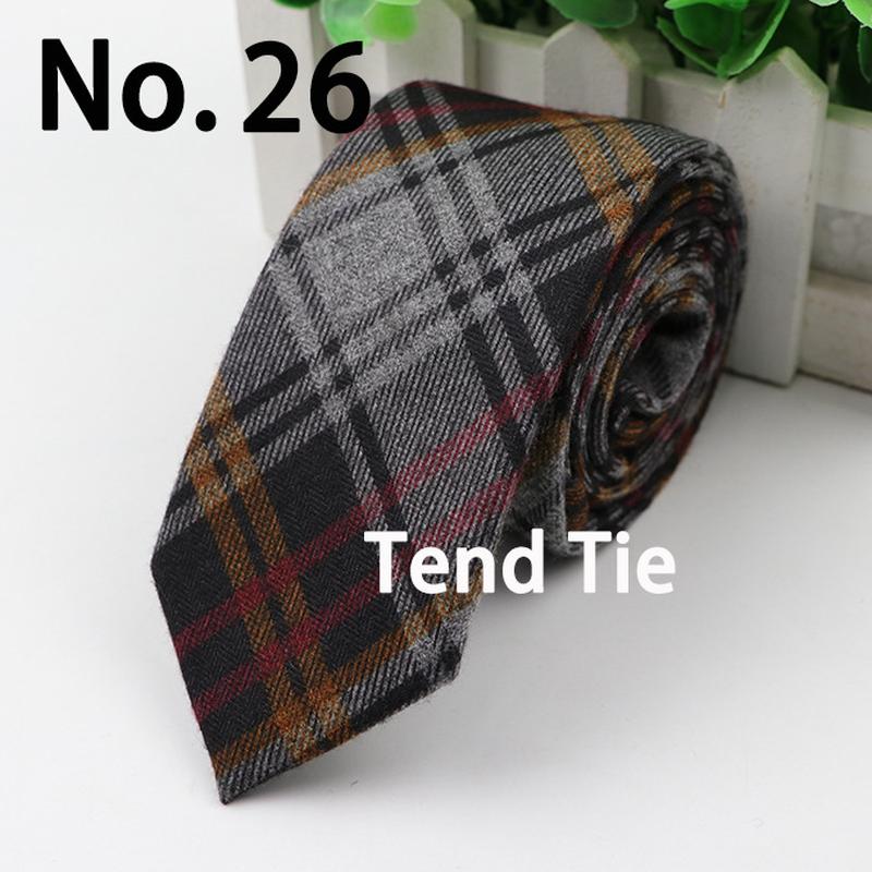 Men'S Tie New Ultra-Narrow Wool Elegant Atmosphere dylinoshop