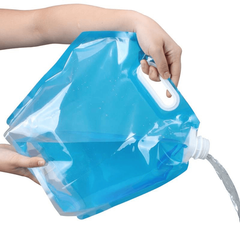 5L/10L Portabl Foldable Water Bags Collapsible Water Tank Cooking Picnic BBQ Water Container Bag Carrier Car Water Container MRSLM