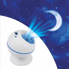 Car/Home Dual-Use Spherical Starry Sky Projector RGB Lamp Car Atmosphere Light Voice Control Night Light MRSLM