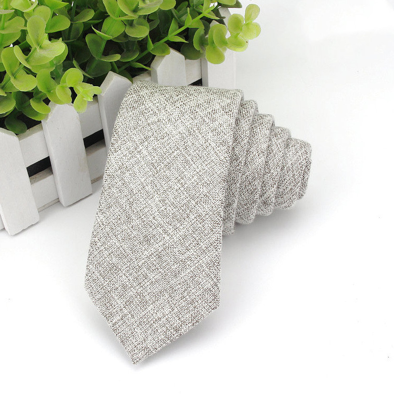 Men'S Neckties Wholesale Super Narrow Spot Imitation Wool 6Cm dylinoshop