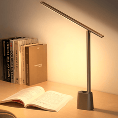 Baseus Smart LED Desk Lamp Eye Protect Study Dimmable Office Light Foldable Table Lamp Smart Adaptive Brightness Bedside Lamp for Read MRSLM