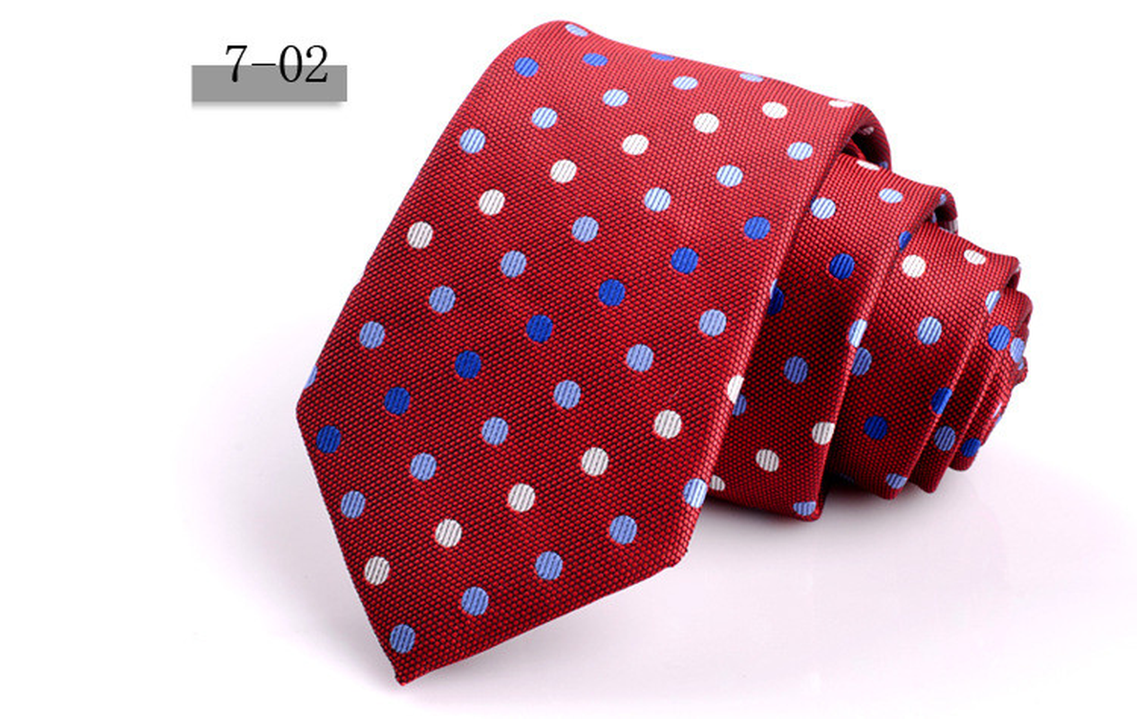 New Men'S 7Cm Striped Business Formal Tie dylinoshop