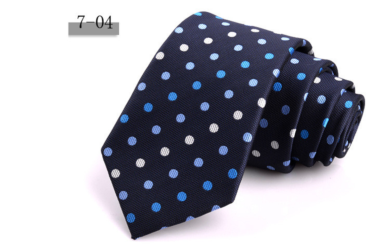 New Men'S 7Cm Striped Business Formal Tie dylinoshop