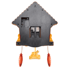 Antique Wooden Cuckoo Wall Clock Bird Time Bell Swing Alarm Watch Wall Home Decor MRSLM