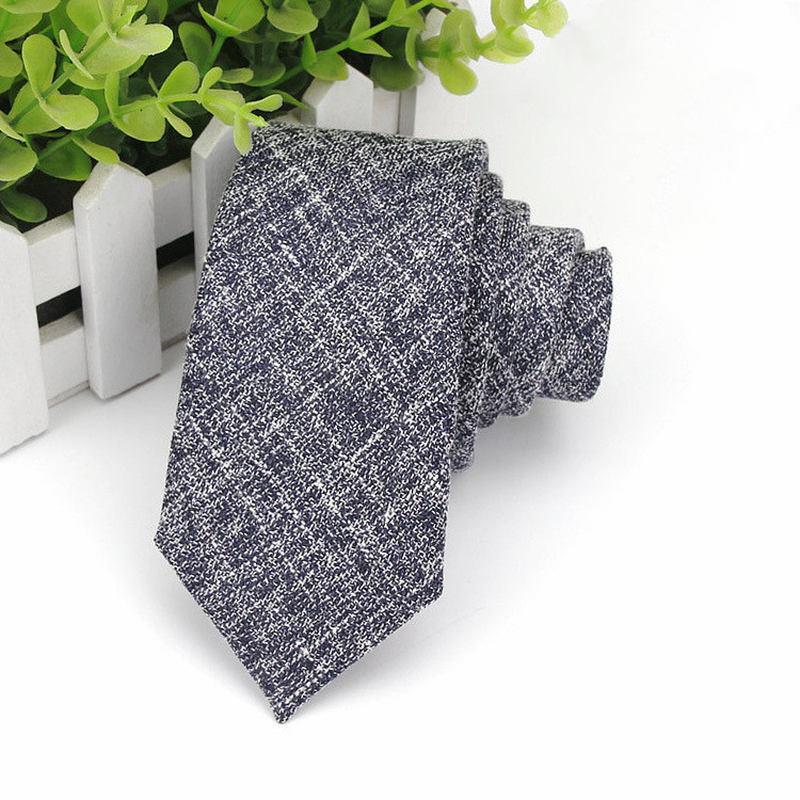 Men'S Neckties Wholesale Super Narrow Spot Imitation Wool 6Cm dylinoshop