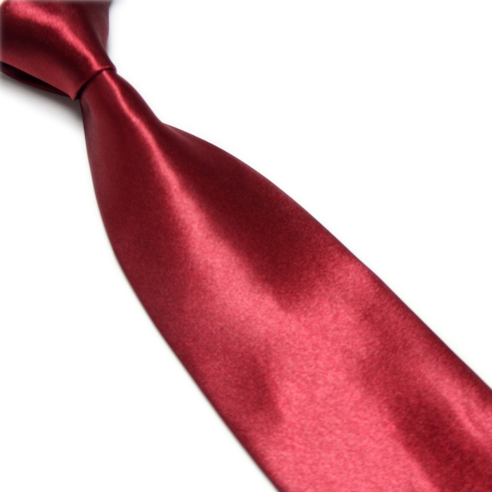 Men'S Imitation Silk Solid Color Wide Tie Knot Wedding Banquet Bright dylinoshop