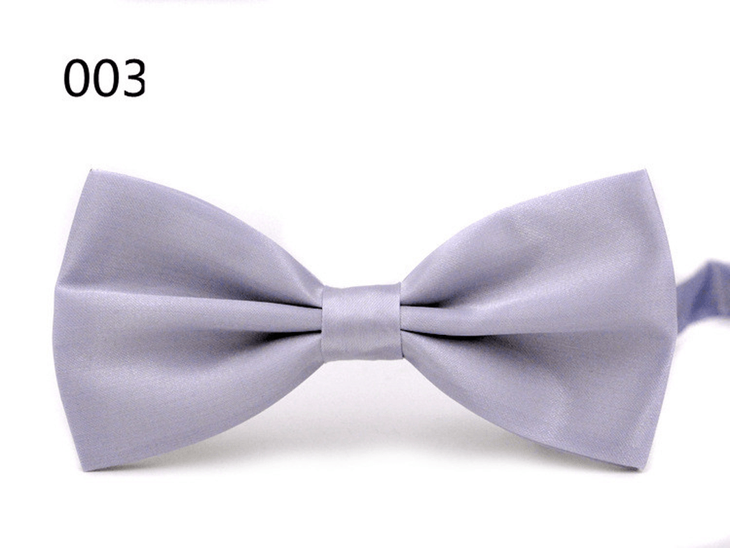 Bright Casual Men'S Solid Color Bow Tie dylinoshop