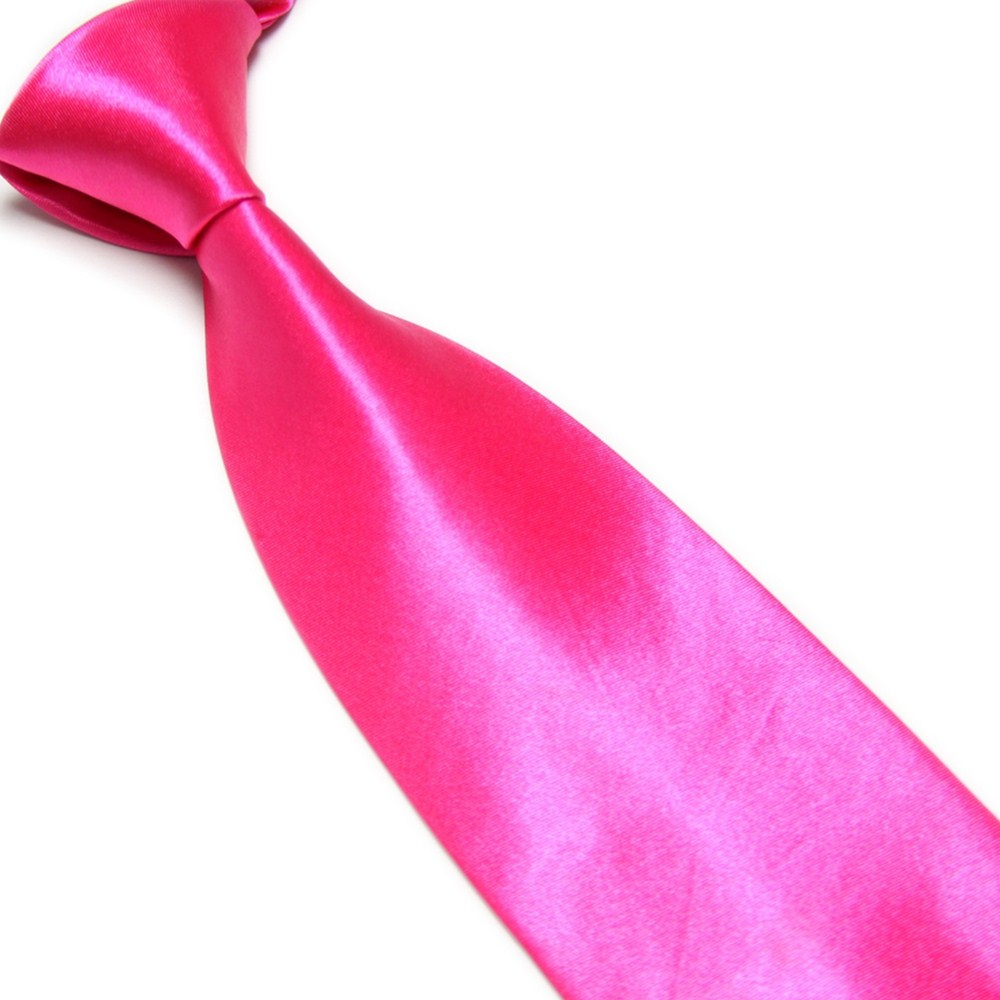 Men'S Imitation Silk Solid Color Wide Tie Knot Wedding Banquet Bright dylinoshop