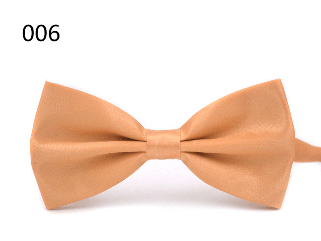 Bright Casual Men'S Solid Color Bow Tie dylinoshop