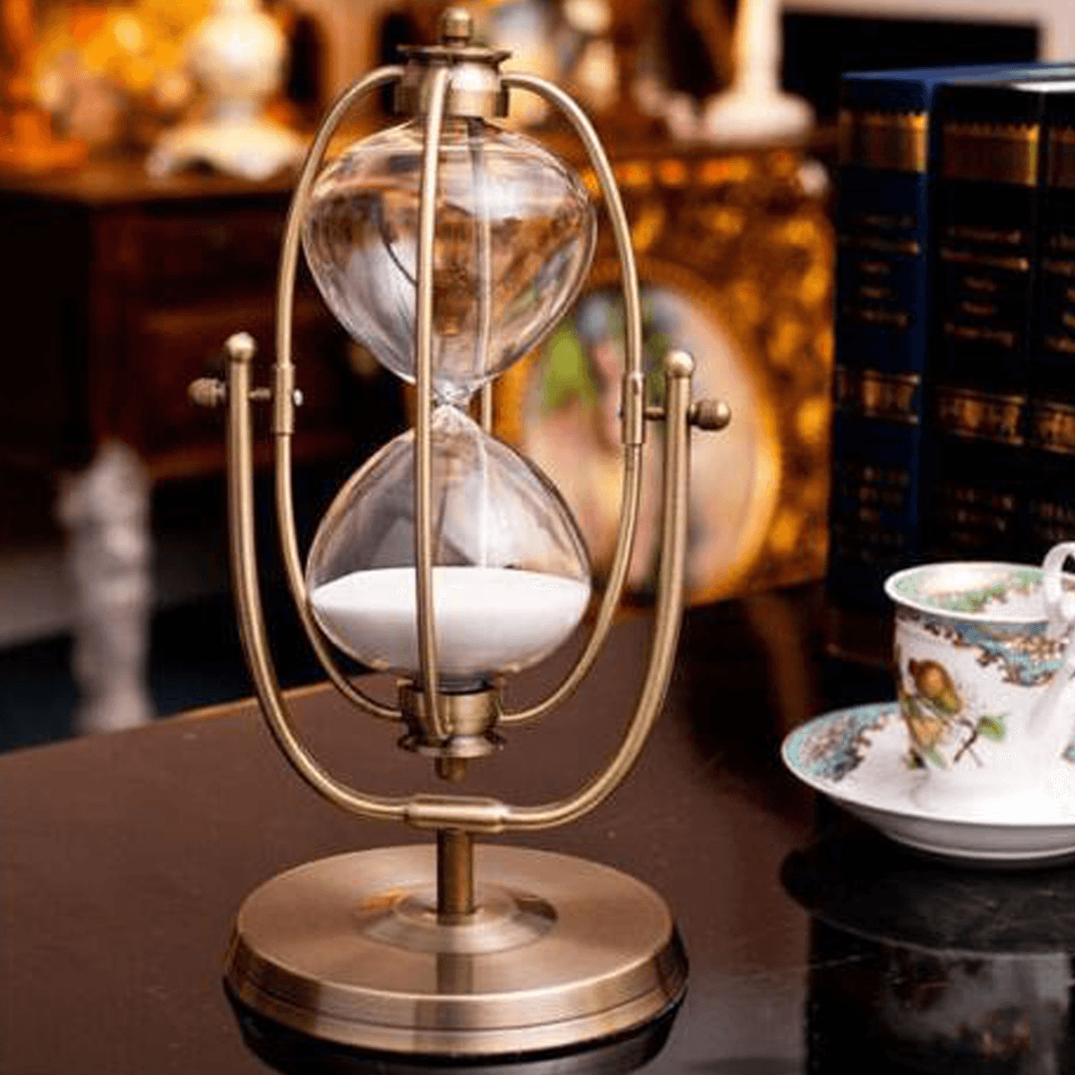 30 Minute Rolating Sand Hourglass Sandglass Sand Timer Clock Home Room Decorations Gift MRSLM