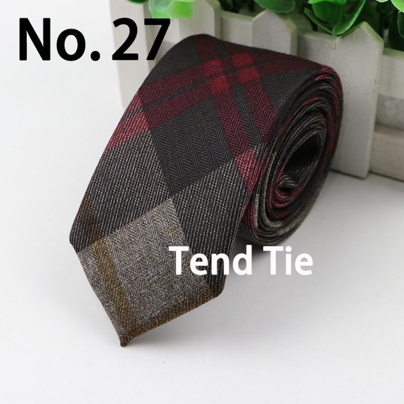 Men'S Tie New Ultra-Narrow Wool Elegant Atmosphere dylinoshop