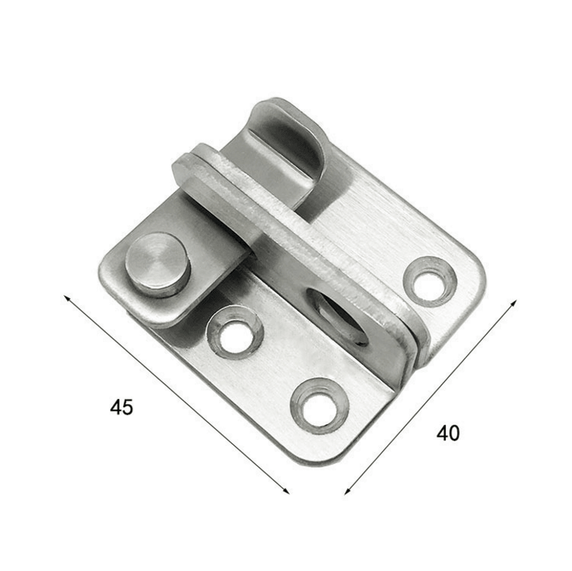 Stainless Steel Muti Purpose Door Lock Buckle Sliding Lock Bolt Latch Hasp for Window Door Gate Safe MRSLM