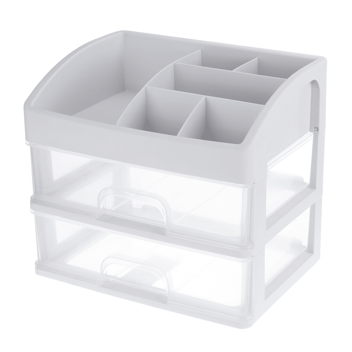 1/2/3 Layers Clear Desktop Comestics Makeup Storage Drawer Organizer Box Container dylinoshop