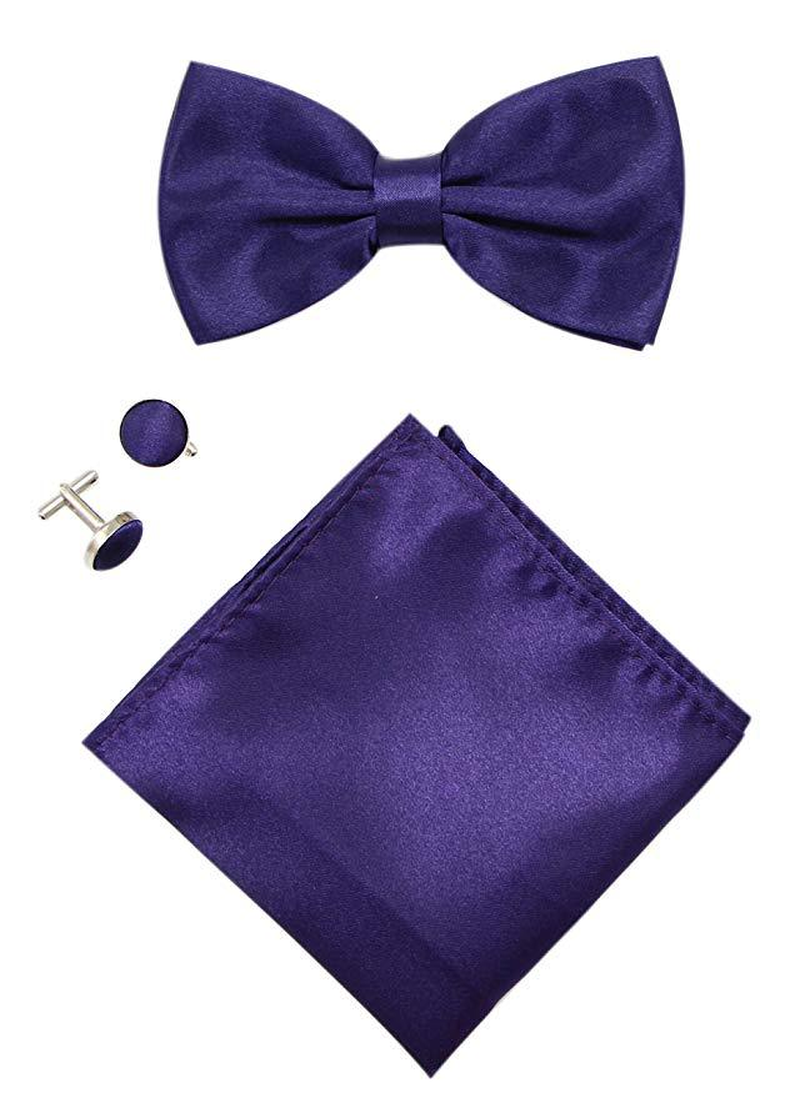 Men'S Scarf and Bow Tie Three-Piece Suit dylinoshop