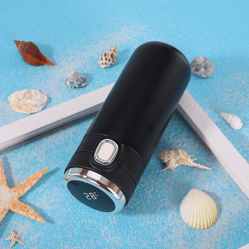 420Ml Smart Thermos Bottle for Water Touch Temperature Display Vacuum Flask Coffee Mug Water Bottle for Woman Student MRSLM