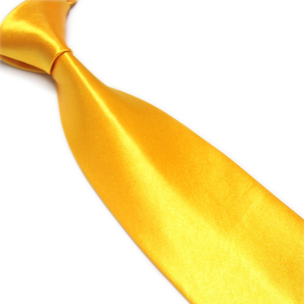 Men'S Imitation Silk Solid Color Wide Tie Knot Wedding Banquet Bright dylinoshop