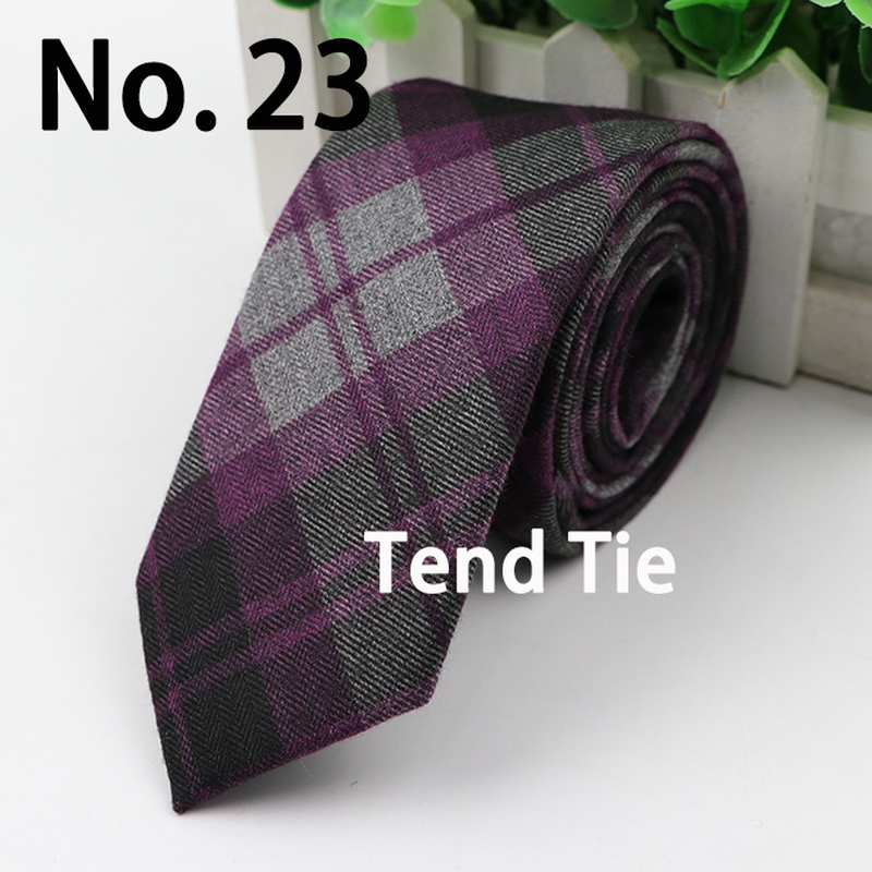 Men'S Tie New Ultra-Narrow Wool Elegant Atmosphere dylinoshop