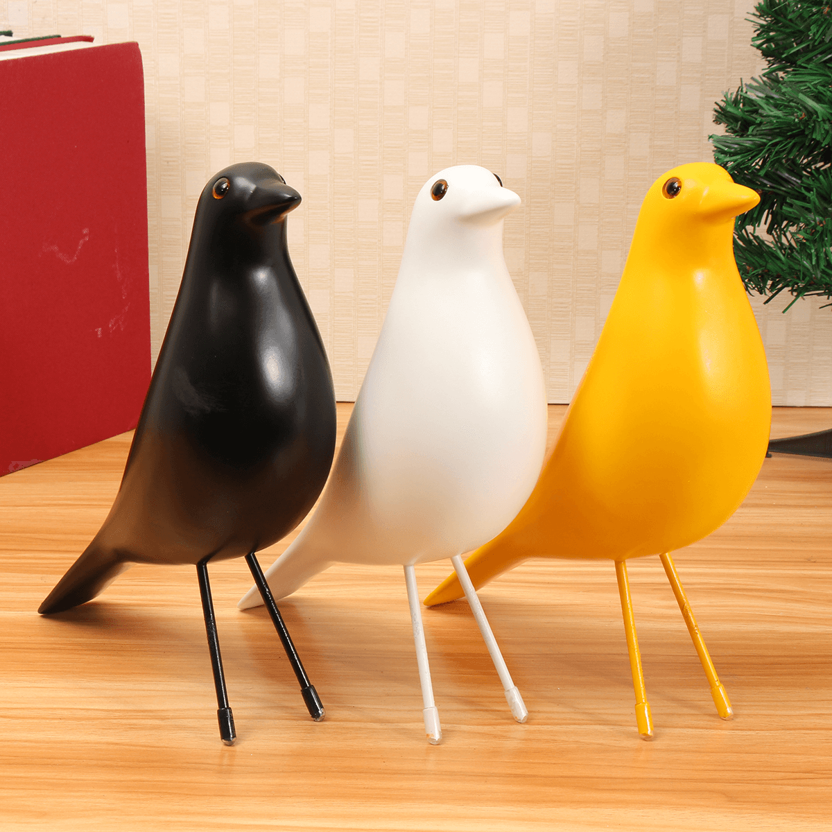 11'' Bird Desk Ornament House Resin Pigeon Gift Office Home Window Table Decorations dylinoshop