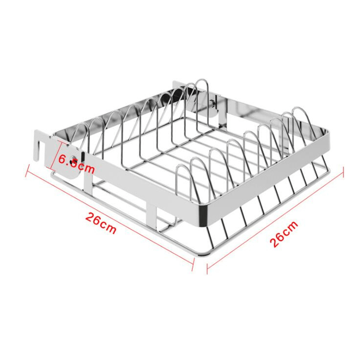 Stainless Steel Kitchen Dish Drying Rack Dish Drainer Rack Storage Shelf Rack Cup Plate Dish Rack Holders Organizer MRSLM