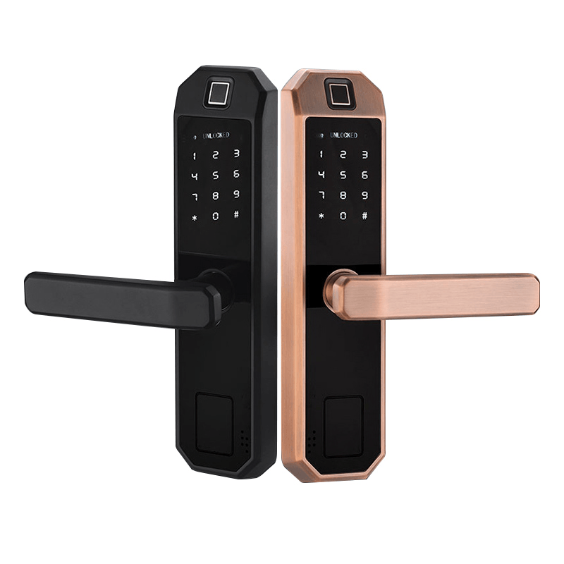 F1 Smart Fingerprint Door Lock with Keypad Electronic Intelligent Security Lock Household Bedroom Anti-Theft Door Password Card Key Locker MRSLM