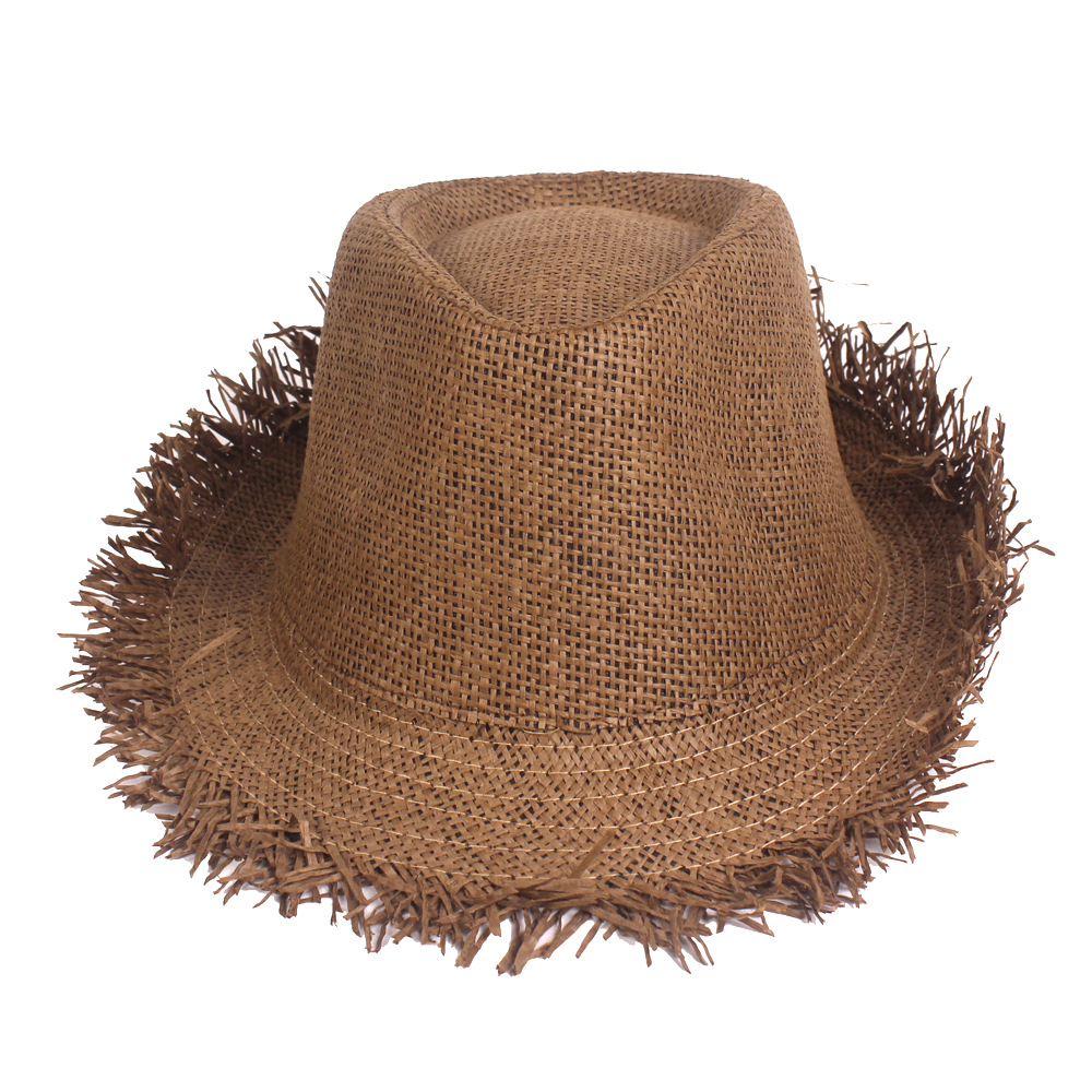 Top Men'S Old Top Hats Straw Hats Summer Sun dylinoshop