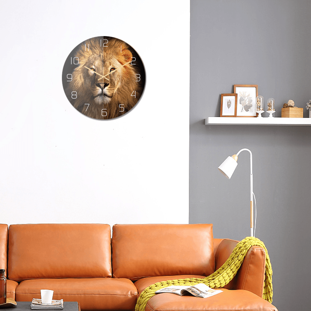 CC098 Creative Wall Clock Mute Wall Clock Quartz Wall Clock for Home Office Decorations MRSLM