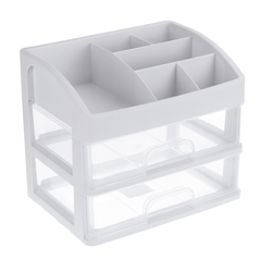 1/2/3 Layers Clear Desktop Comestics Makeup Storage Drawer Organizer Box Container dylinoshop