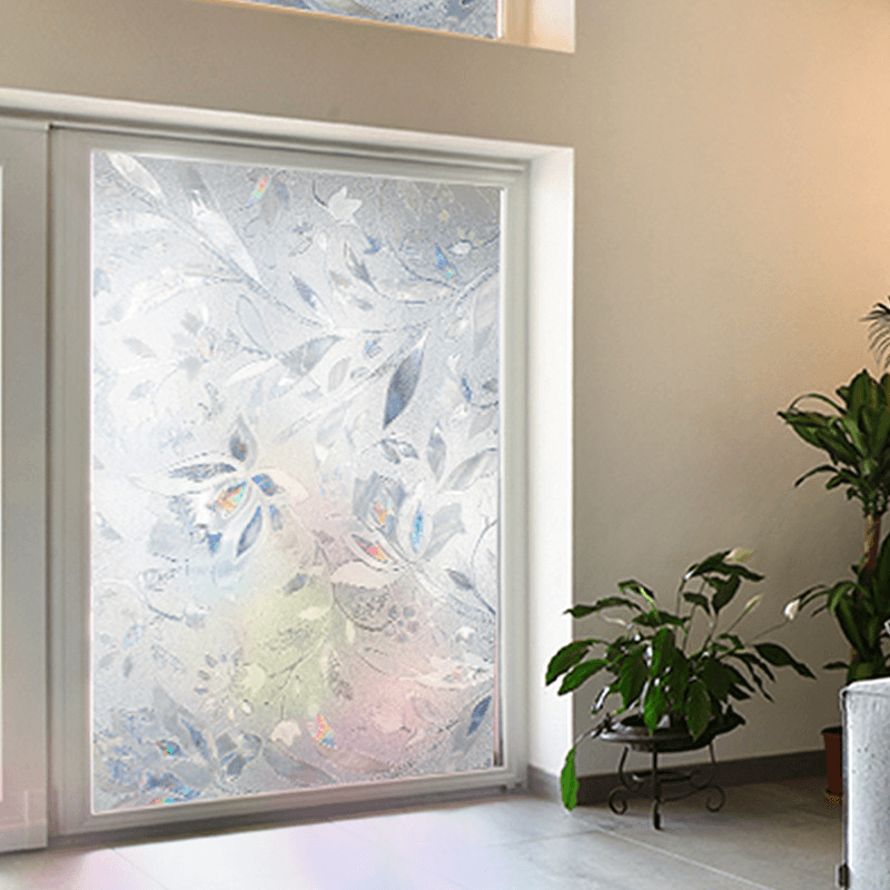 45*200Cm Home Room Bathroom Window Film Door Privacy Sticker PVC Frosted Removable MRSLM