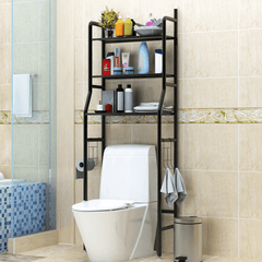 Bathroom Toilet Storage Rack Wall Punch-Free Toilet Washbasin Storage Shelf Bathroom Shelf Rack MRSLM