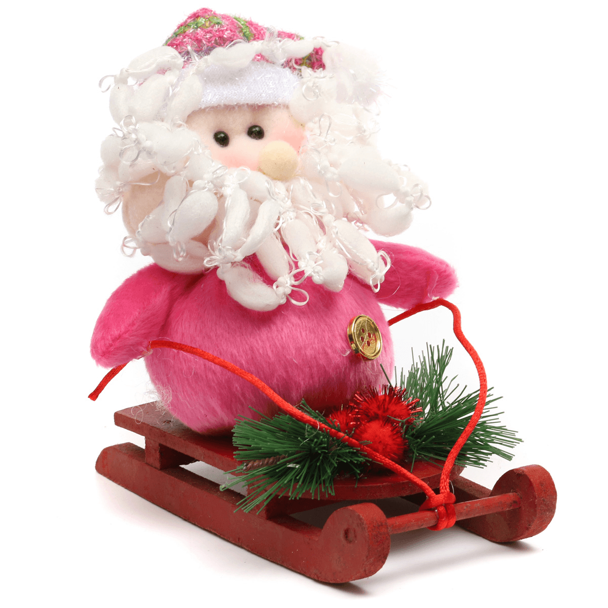 Christmas Santa Clau Snowman Sledding Christmas Party Decor MRSLM