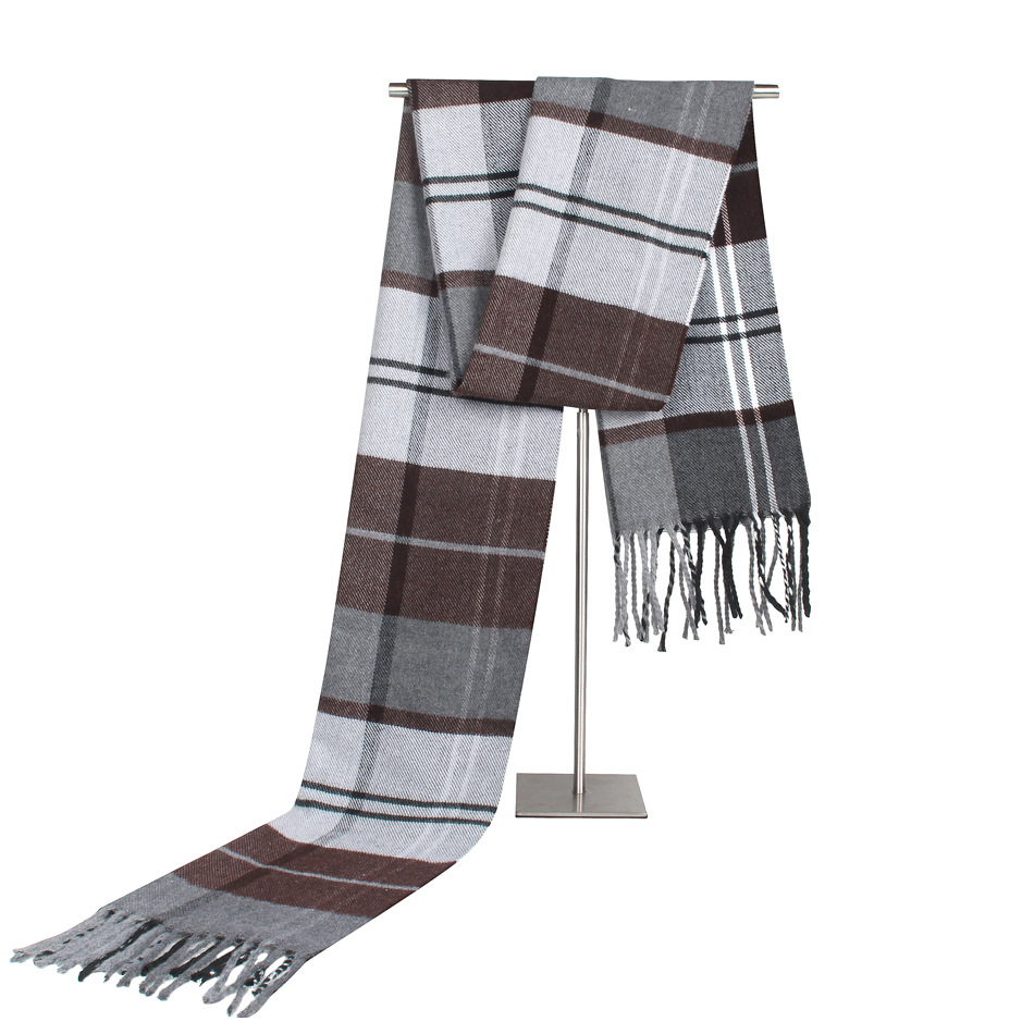 Man Scarf Male Middle-Aged Student dylinoshop