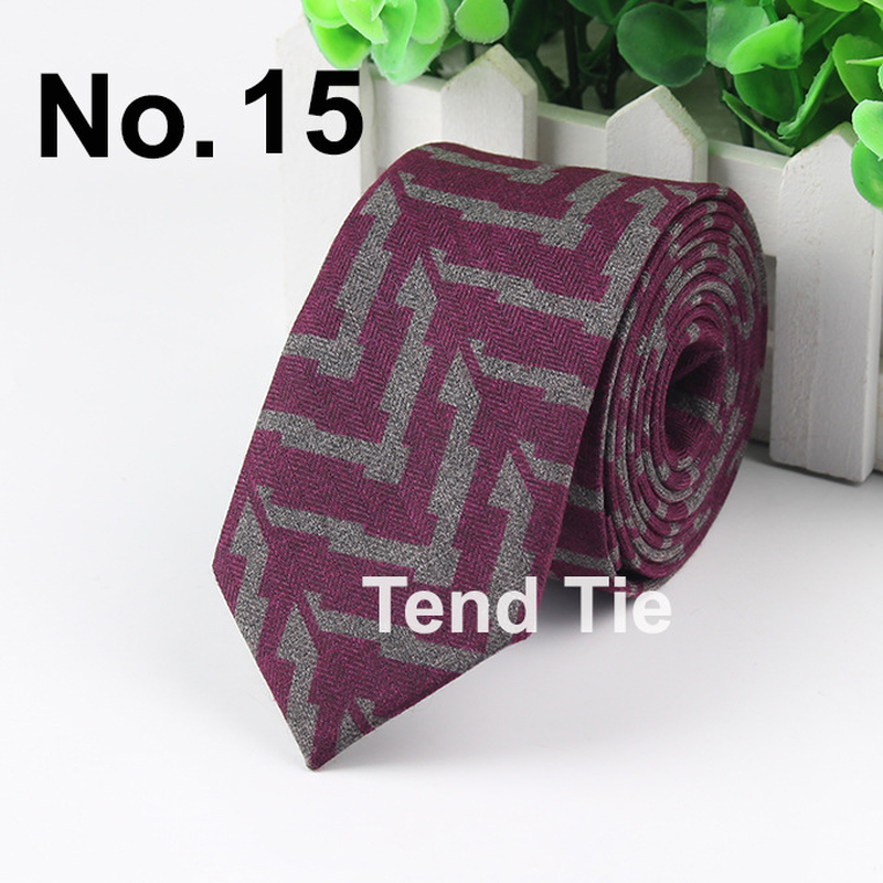 Men'S Tie New Ultra-Narrow Wool Elegant Atmosphere dylinoshop