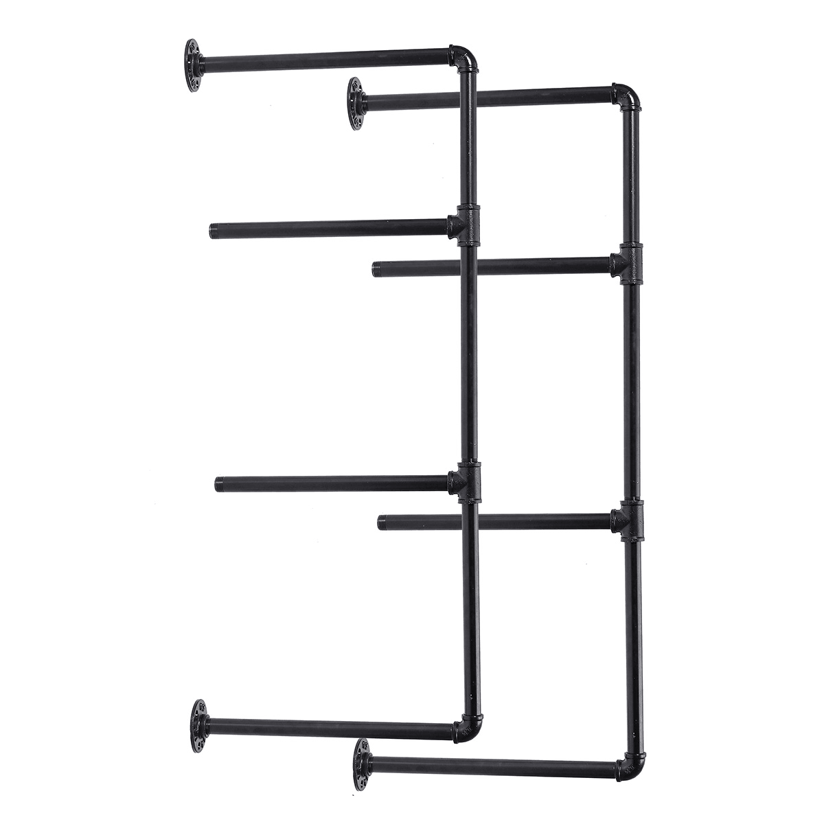 Iron Art Wall Triangle Bracket Bookshelf Wall Shelf Wall Hanging Partition Load Bearing Support Shelf Support MRSLM