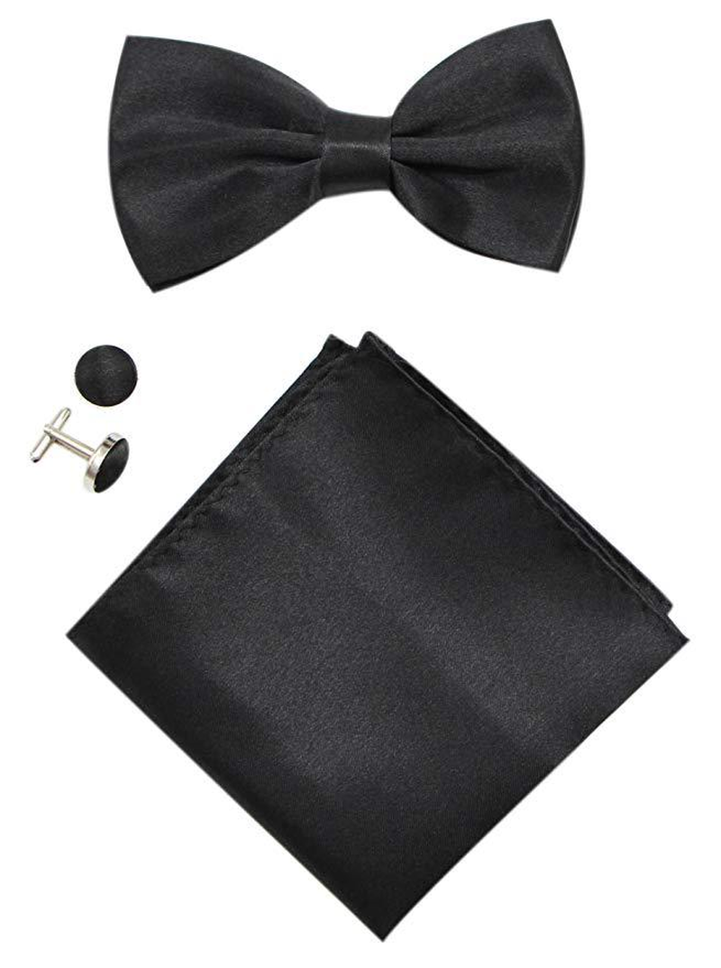 Men'S Scarf and Bow Tie Three-Piece Suit dylinoshop