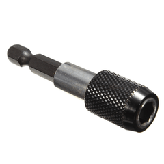 1PC Black 1/4" Hex Shank 60Mm Quick Release Magnetic Screwdriver Bit Holder dylinoshop