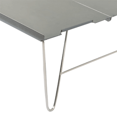 Outdoor Aluminum Table Portable Travelling Camping Mini Lightweight Splicing Aluminum Alloy Barbecue Folding Desk MRSLM