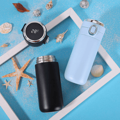 420Ml Smart Thermos Bottle for Water Touch Temperature Display Vacuum Flask Coffee Mug Water Bottle for Woman Student MRSLM