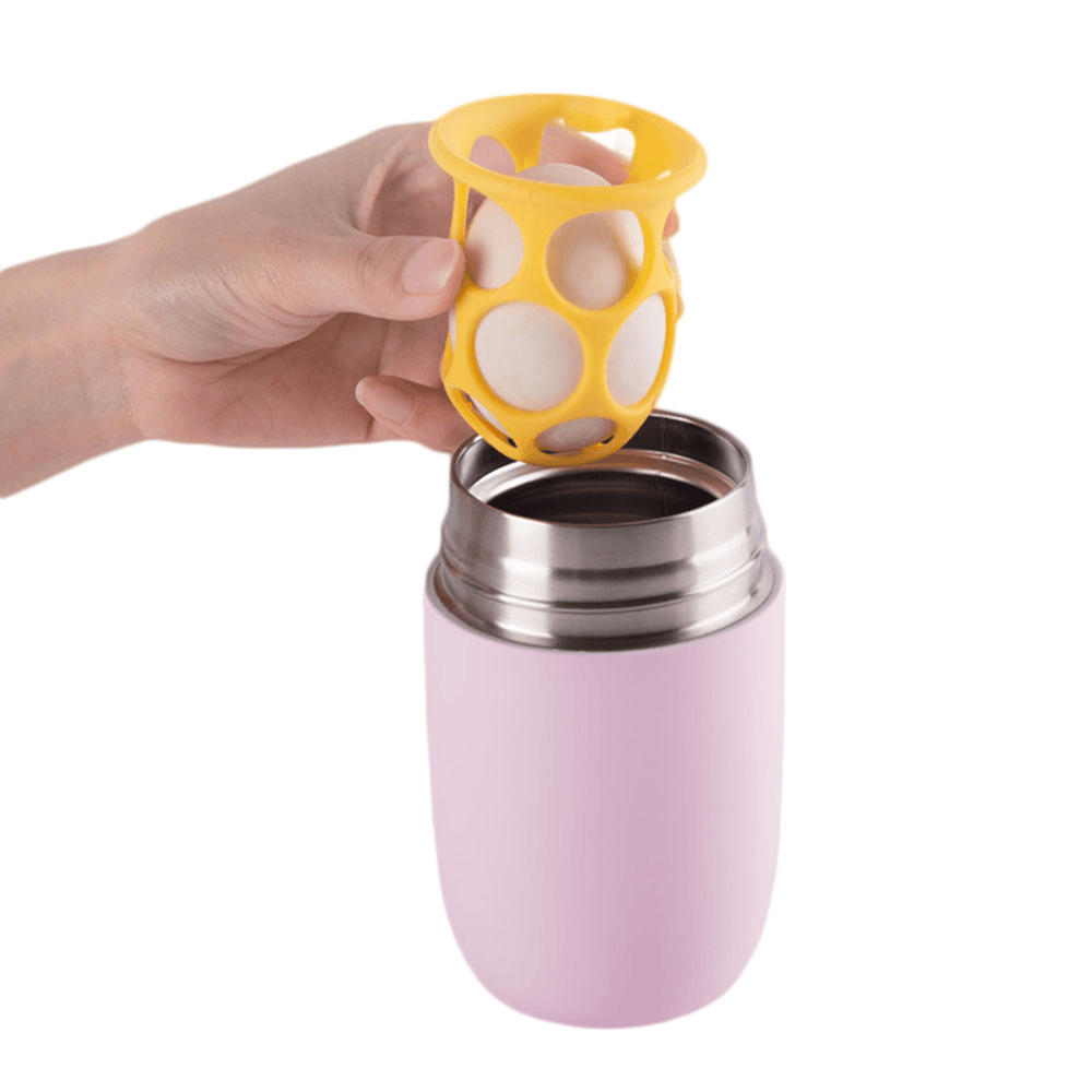 KISSKISS FISH Egg Breakfast Bottles Smart Thermos Cold Vacuum Cup Egg Porridge Thermoses from Xiaomi Youpin MRSLM