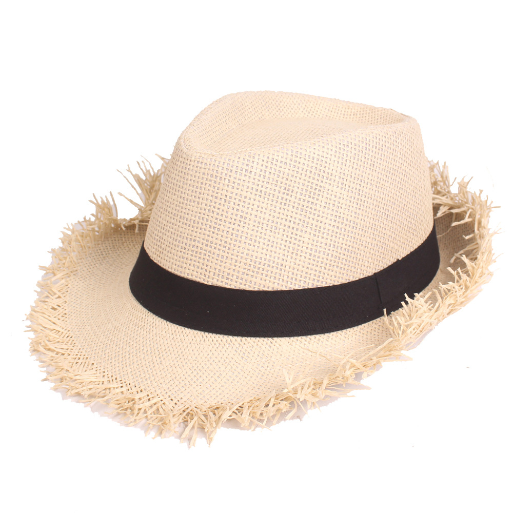 Top Men'S Old Top Hats Straw Hats Summer Sun dylinoshop